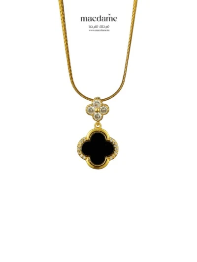 Collier Larme de Lune – collier femme en acier 316L, bijou cadeau Macdame