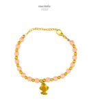Bracelet Sable Rosé – bracelet femme en acier 316L, bijou cadeau Macdame