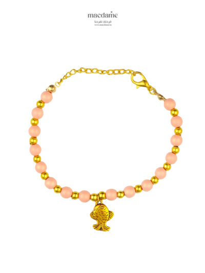 Bracelet Sable Rosé – bracelet femme en acier 316L, bijou cadeau Macdame