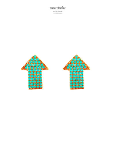 Boucles d’Oreilles Éclat d'Allégresse – boucles d'oreilles femme en acier 316L, bijou cadeau Macdame
