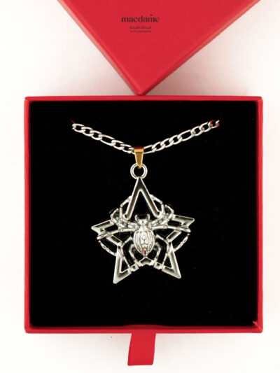 Collier Venom Star – collier homme en acier 316L, photo 2