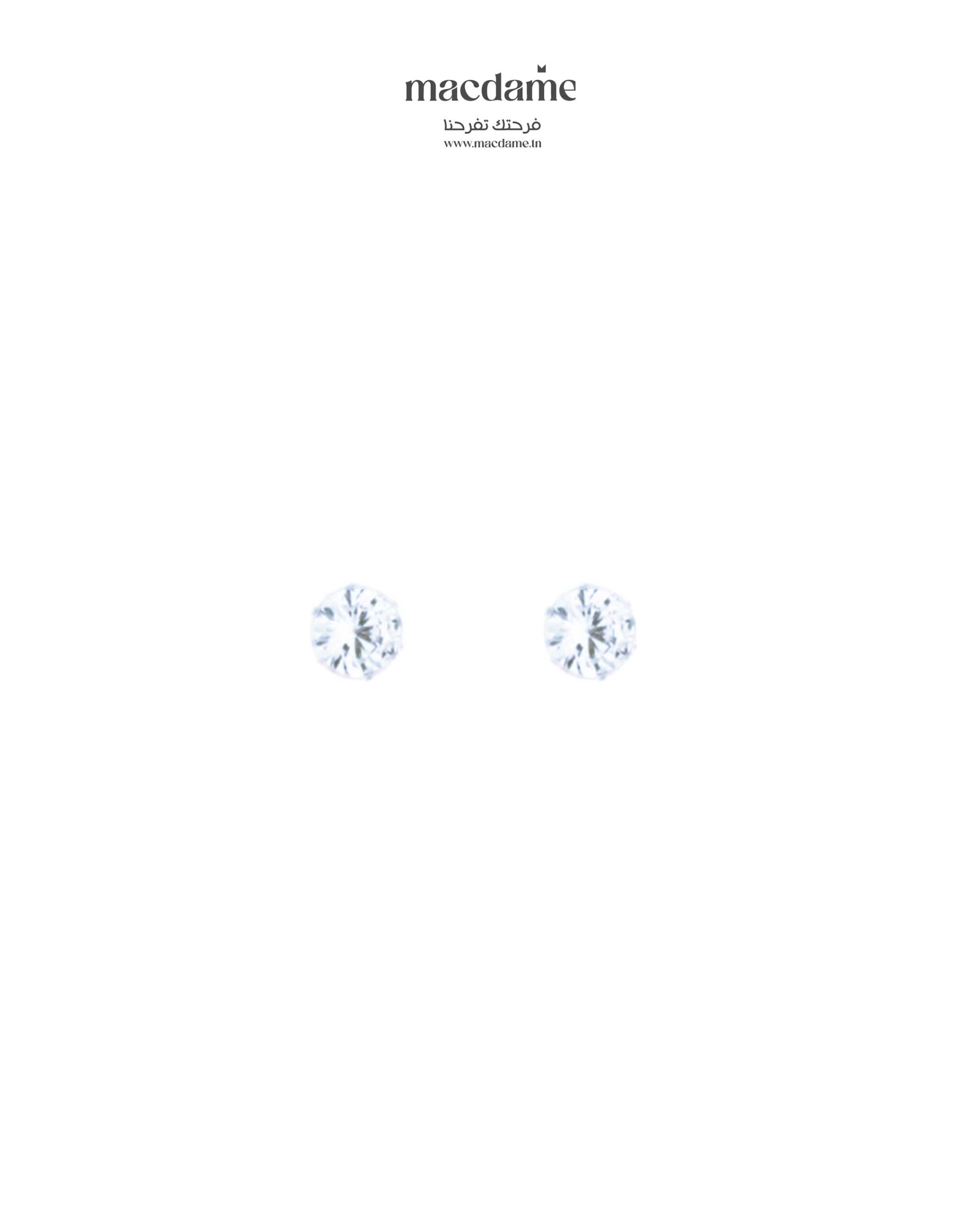 Boucles d’Oreilles Éclat de Joie – boucles d'oreilles femme en acier 316L, bijou cadeau Macdame