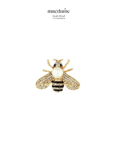 Broche Abeille Éclatante – broche femme en acier 316L, bijou cadeau Macdame