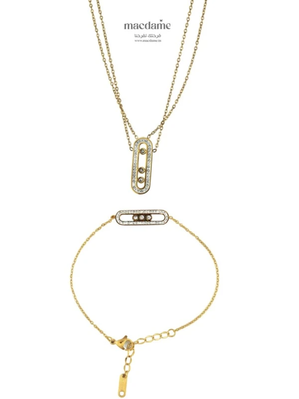 Pack Bliss Beam – coffret cadeau femme en acier 316L, bijou cadeau Macdame