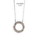 Collier Circle of Light – collier femme en argent 925, bijou cadeau Macdame