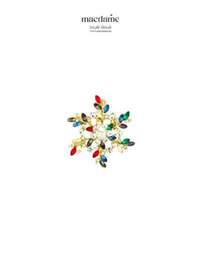 Broche Étoile Éblouissante – broche femme en acier 316L, bijou cadeau Macdame