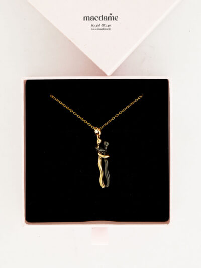 Collier Perle d’Aurore – collier femme en acier 316L, photo 2
