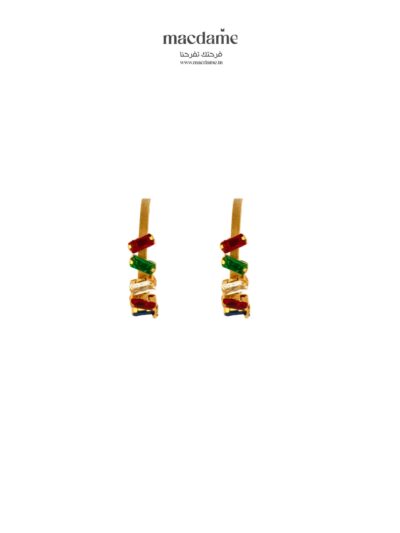 Boucles d'oreilles Perle d’Élégance – boucles d'oreilles femme en acier 316L, bijou cadeau Macdame