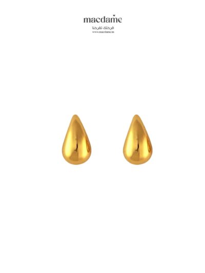 Boucles D'oreilles Goutte – boucles d'oreilles femme en acier 316L, bijou cadeau Macdame