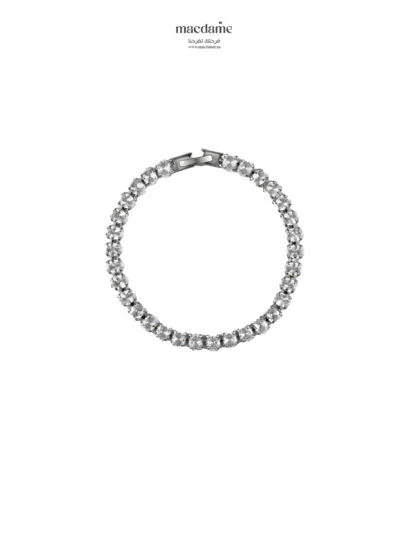 Bracelet Tennis – bracelet femme en acier 316L, bijou cadeau Macdame