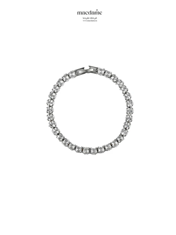 Bracelet Tennis – bracelet femme en acier 316L, bijou cadeau Macdame