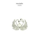 Broche Joyful Whisper – broche femme en acier 316L, bijou cadeau Macdame