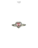 Bague Cœur Romantique – bague femme en acier 316L, bijou cadeau Macdame