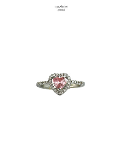 Bague Cœur Romantique – bague femme en acier 316L, bijou cadeau Macdame