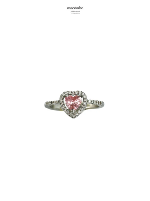 Bague Cœur Romantique – bague femme en acier 316L, bijou cadeau Macdame