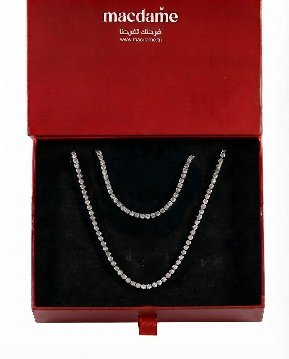 Coffret Tennis – coffret cadeau femme en acier 316L, photo 4