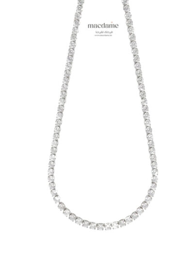 Collier Tennis – collier femme en acier 316L, bijou cadeau Macdame