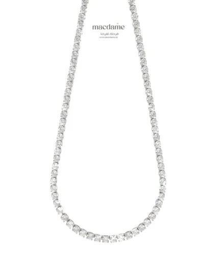 Collier Tennis – collier femme en acier 316L, bijou cadeau Macdame