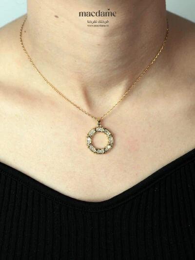 Collier Couronne De Lumiere – collier femme en acier 316L, photo 2