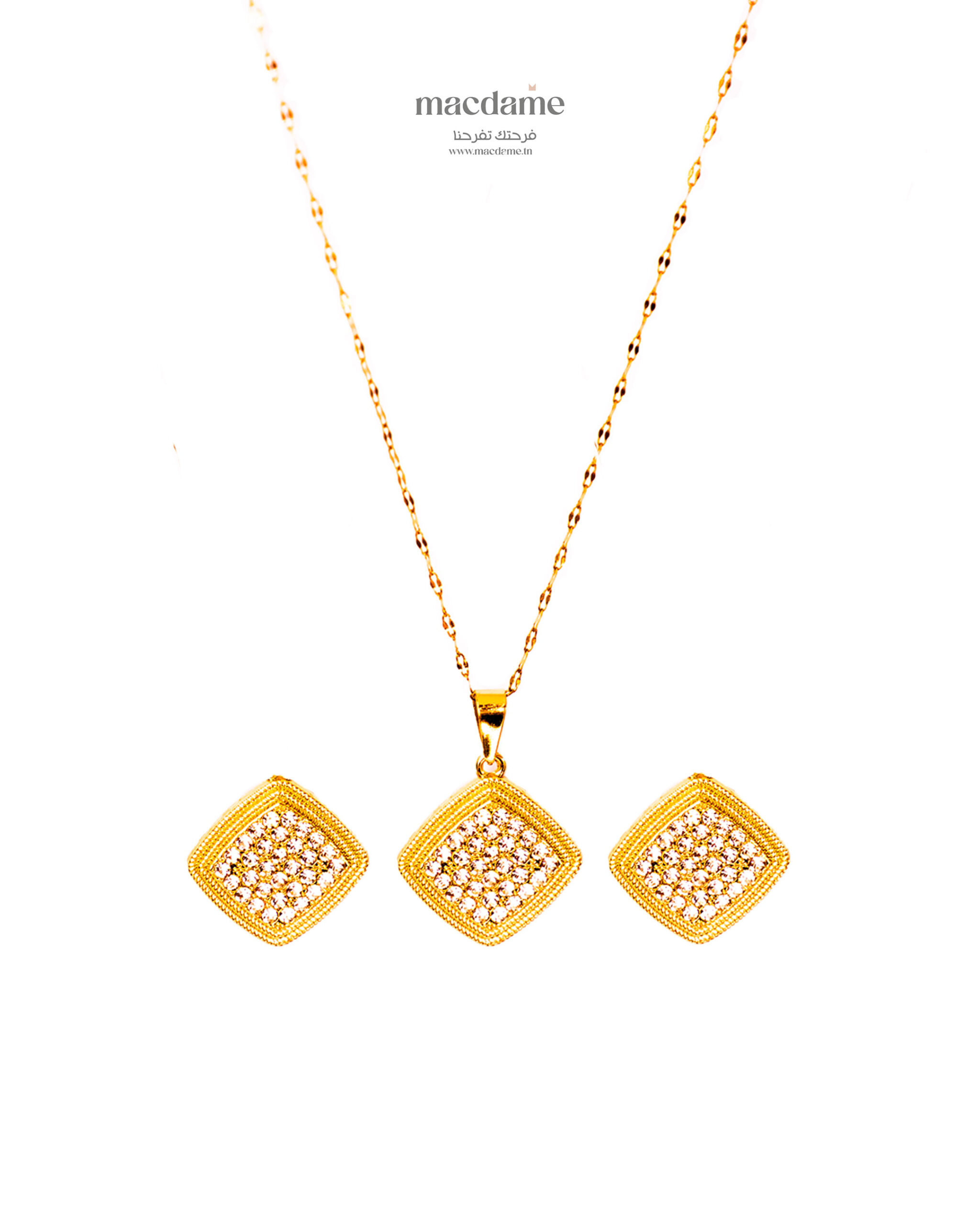 Coffret Déesse – coffret cadeau femme en acier 316L, bijou cadeau Macdame
