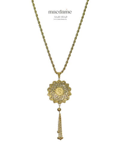 Collier Sultana – collier femme en acier 316L, bijou cadeau Macdame