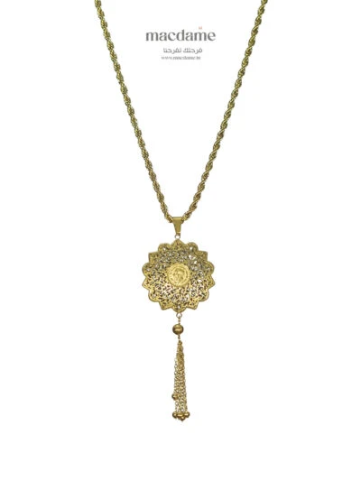 Collier Sultana – collier femme en acier 316L, bijou cadeau Macdame