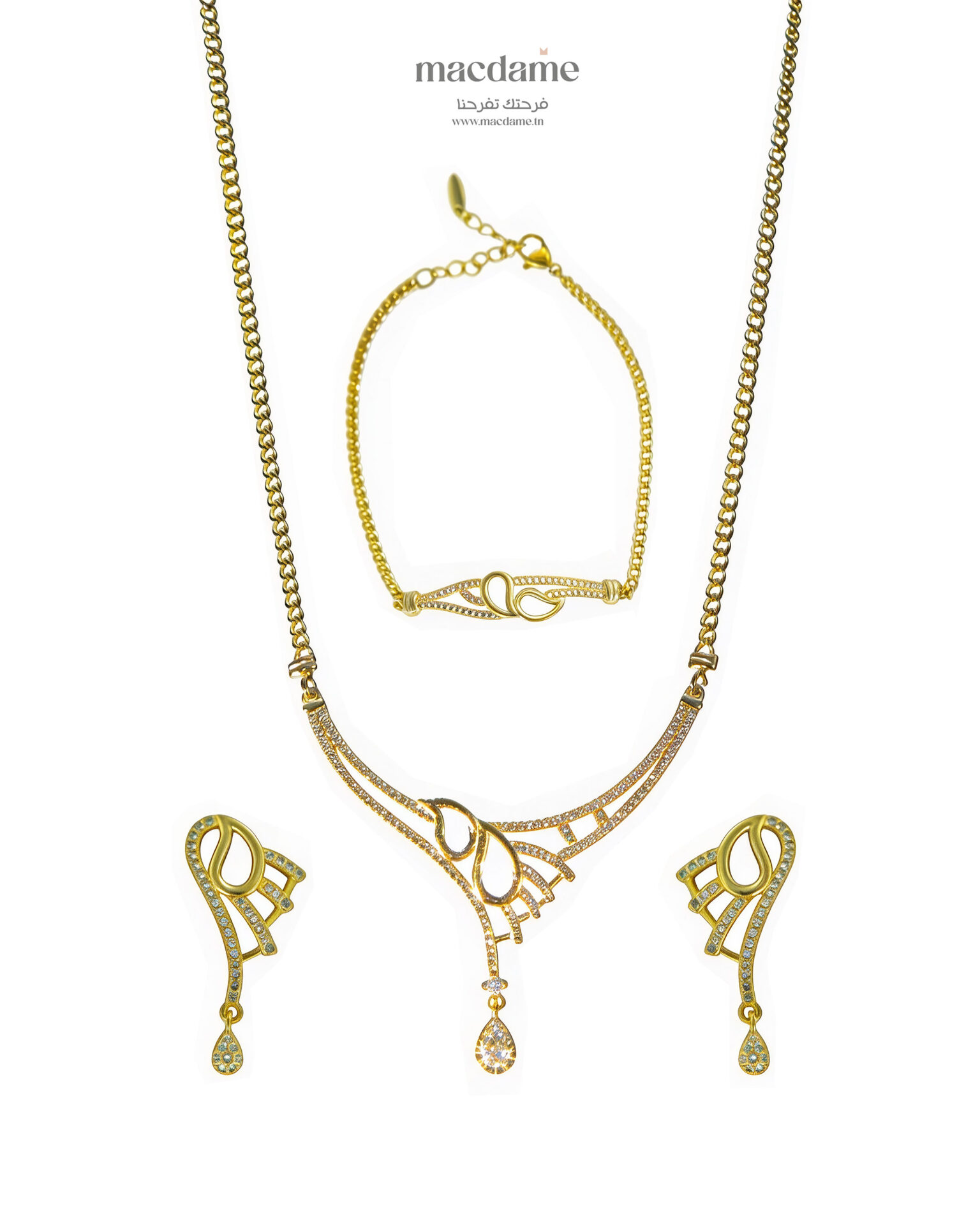 Coffret Liyanna – coffret cadeau femme en acier 316L, bijou cadeau Macdame