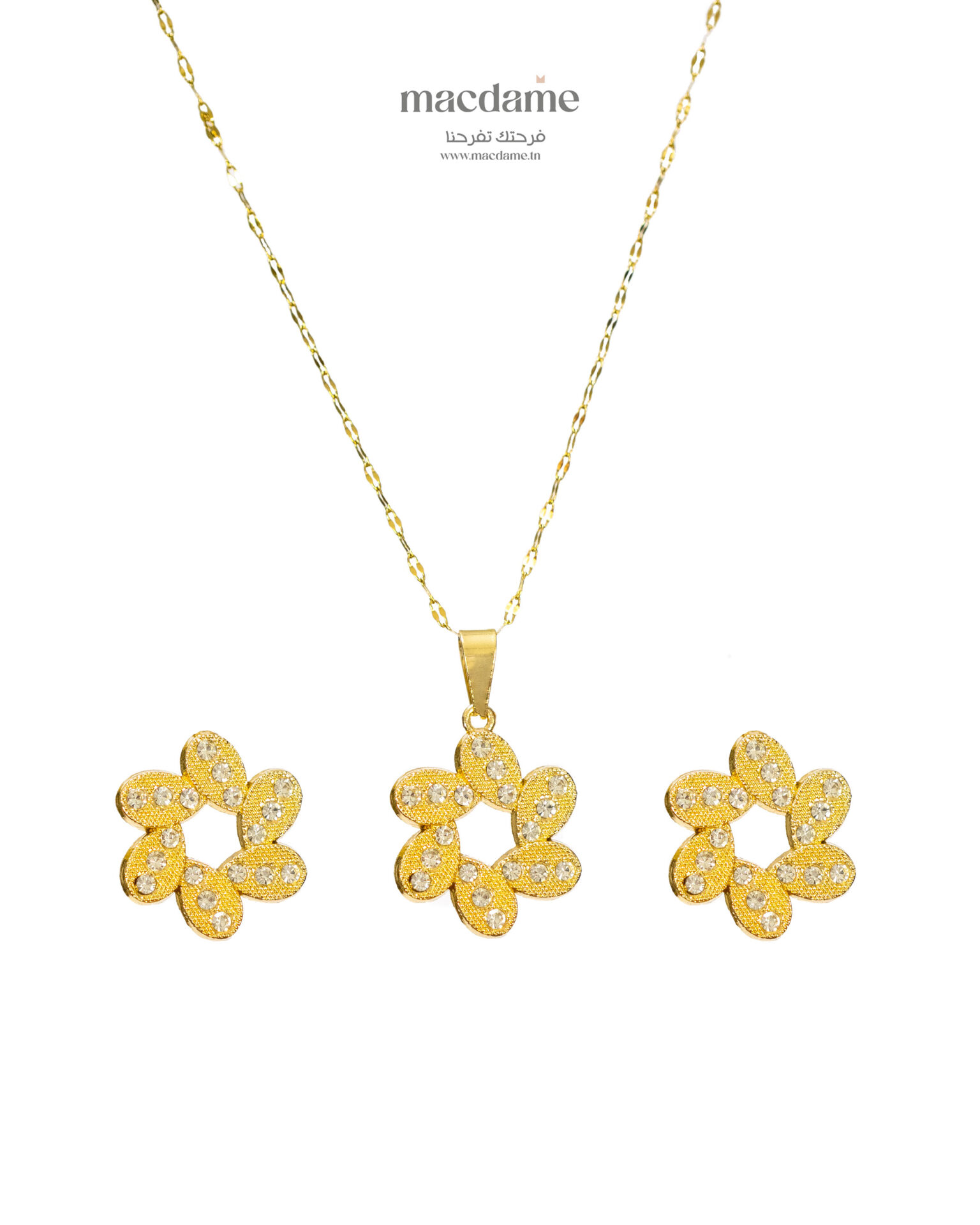 Coffret Love Brillance – coffret cadeau femme en acier 316L, bijou cadeau Macdame