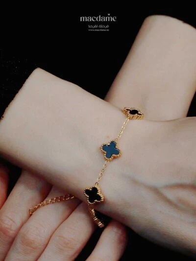 Bracelet Black Star – bracelet femme en acier 316L, photo 2