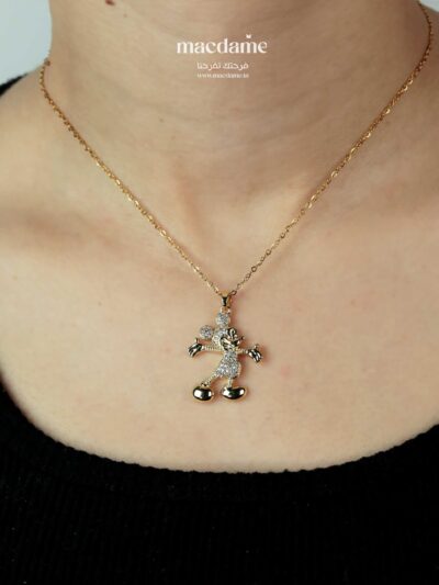 Collier Mickey Chic – collier femme en acier 316L, photo 2