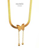 Collier Rayon d’Or – collier femme en acier 316L, bijou cadeau Macdame