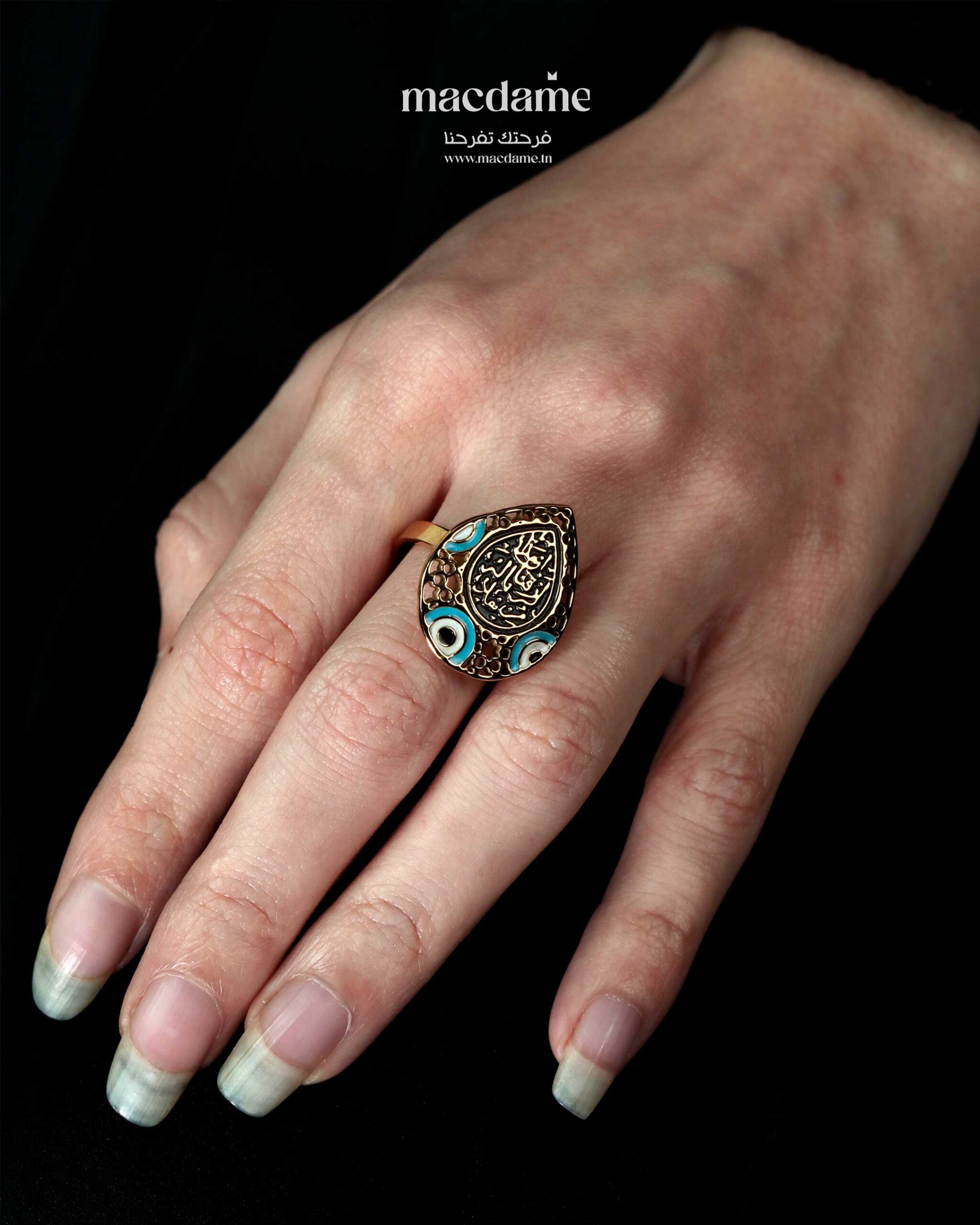 Bague Jardin Secret – bague femme en acier 316L, photo 2