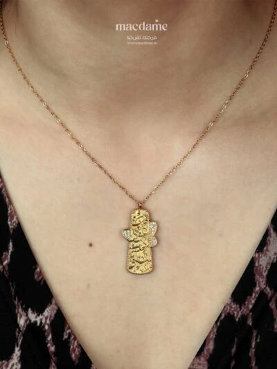 Collier Lueur Céleste – collier femme en acier 316L, photo 2