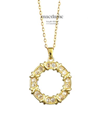 Collier Couronne De Lumiere – collier femme en acier 316L, bijou cadeau Macdame
