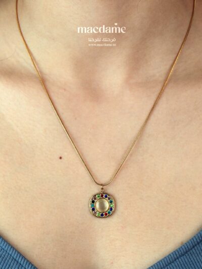 Collier Cercle d'Éclat – collier femme en acier 316L, photo 2