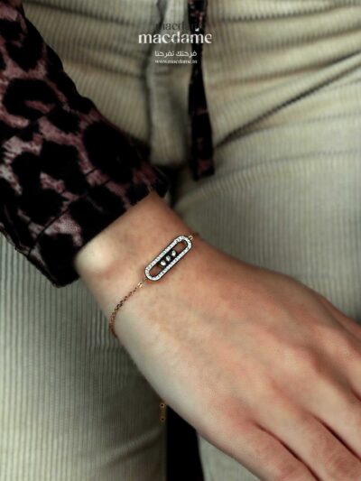 Bracelet Étreinte Végétale – bracelet femme en acier 316L, photo 2