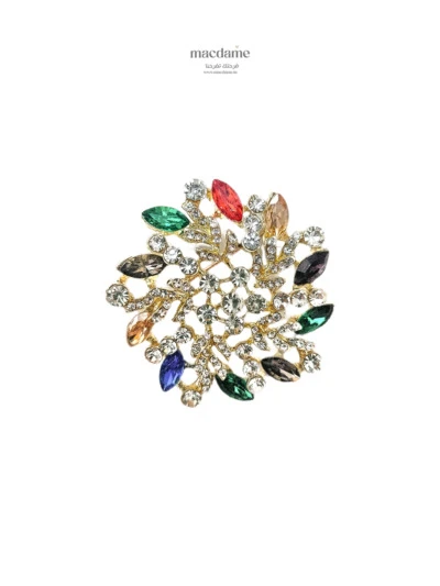 Broche "Étoile Éblouissante"