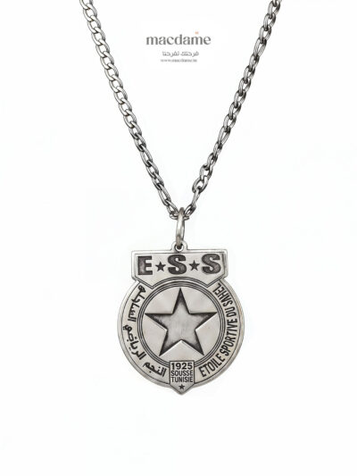 Collier Etoile de Sahel – collier club tunisien en argent 925, bijou cadeau Macdame