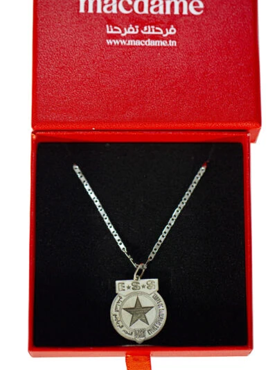Collier Etoile de Sahel – collier club tunisien en argent 925, photo 2
