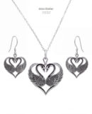 Coffret Swan Love – coffret cadeau femme en argent 925, bijou cadeau Macdame