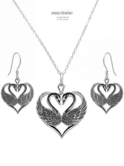 Coffret Swan Love – coffret cadeau femme en argent 925, bijou cadeau Macdame