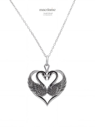 Collier Swan Love – collier femme en argent 925, photo 2